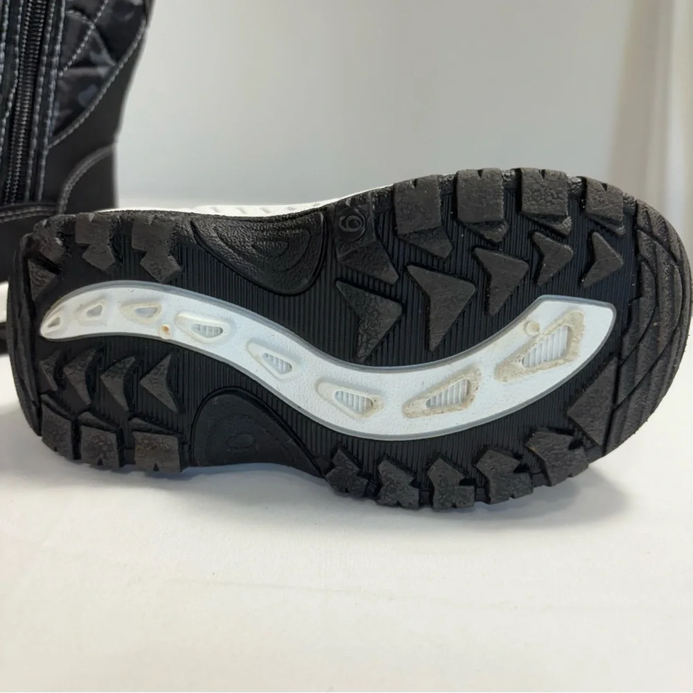 K KomForMe Toddler Snow Rain Boots Waterproof Black Camo Size 6‎
